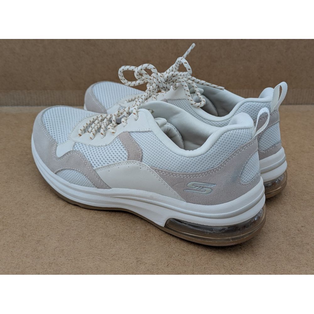 Skechers Bobs Memory Foam Women's Athletic Sneaker Shoes Sz 10 Cream White - Picture 2 of 7
